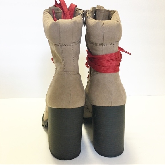 Material Girl Womens Hazil Lace-Up Booties - Picture 5 of 11